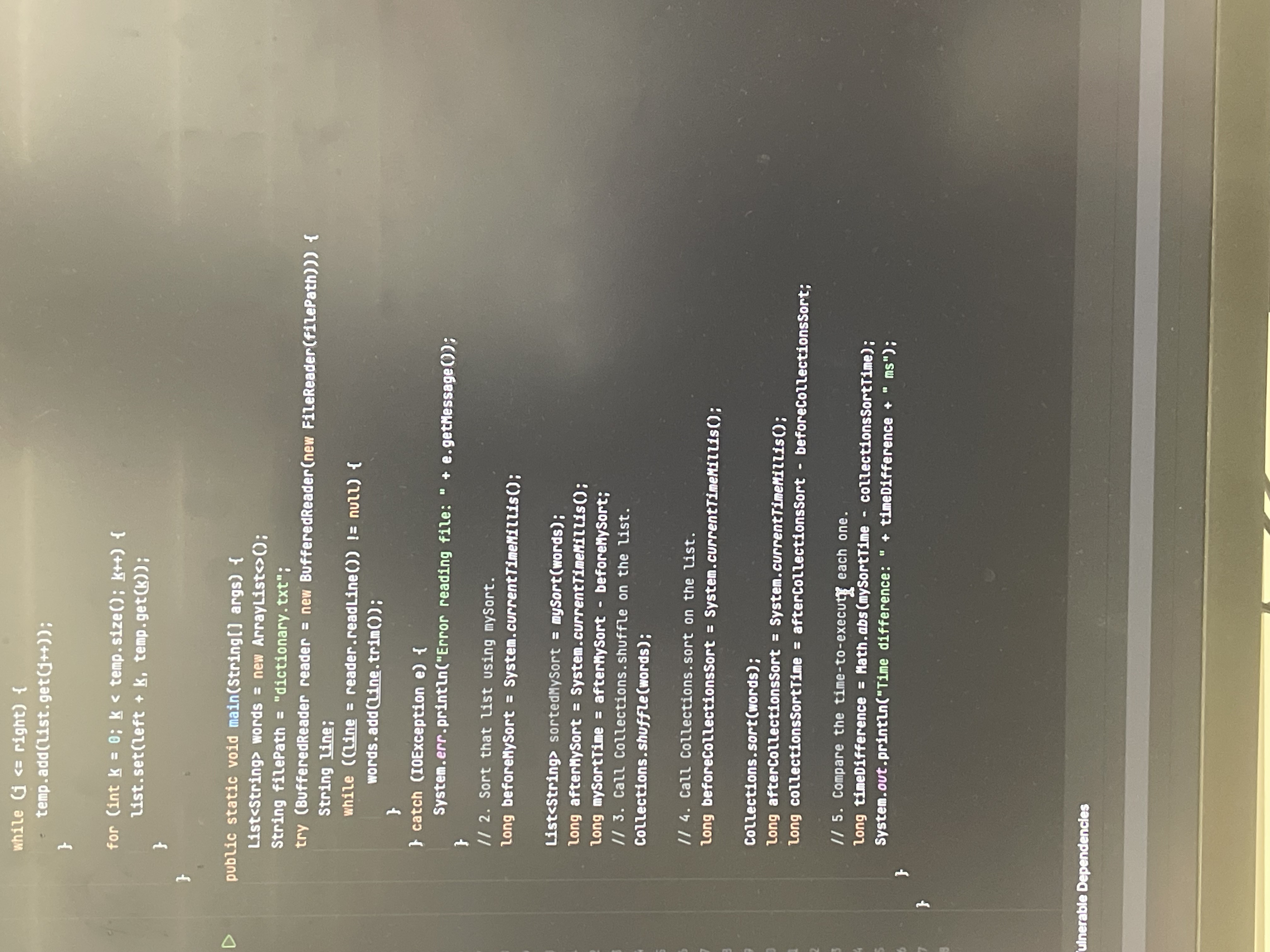 A picture of me coding